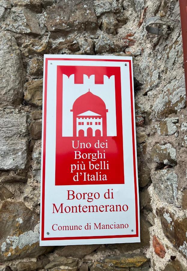 Apartmán Casa Pruno Rosso Montemerano Exteriér fotografie